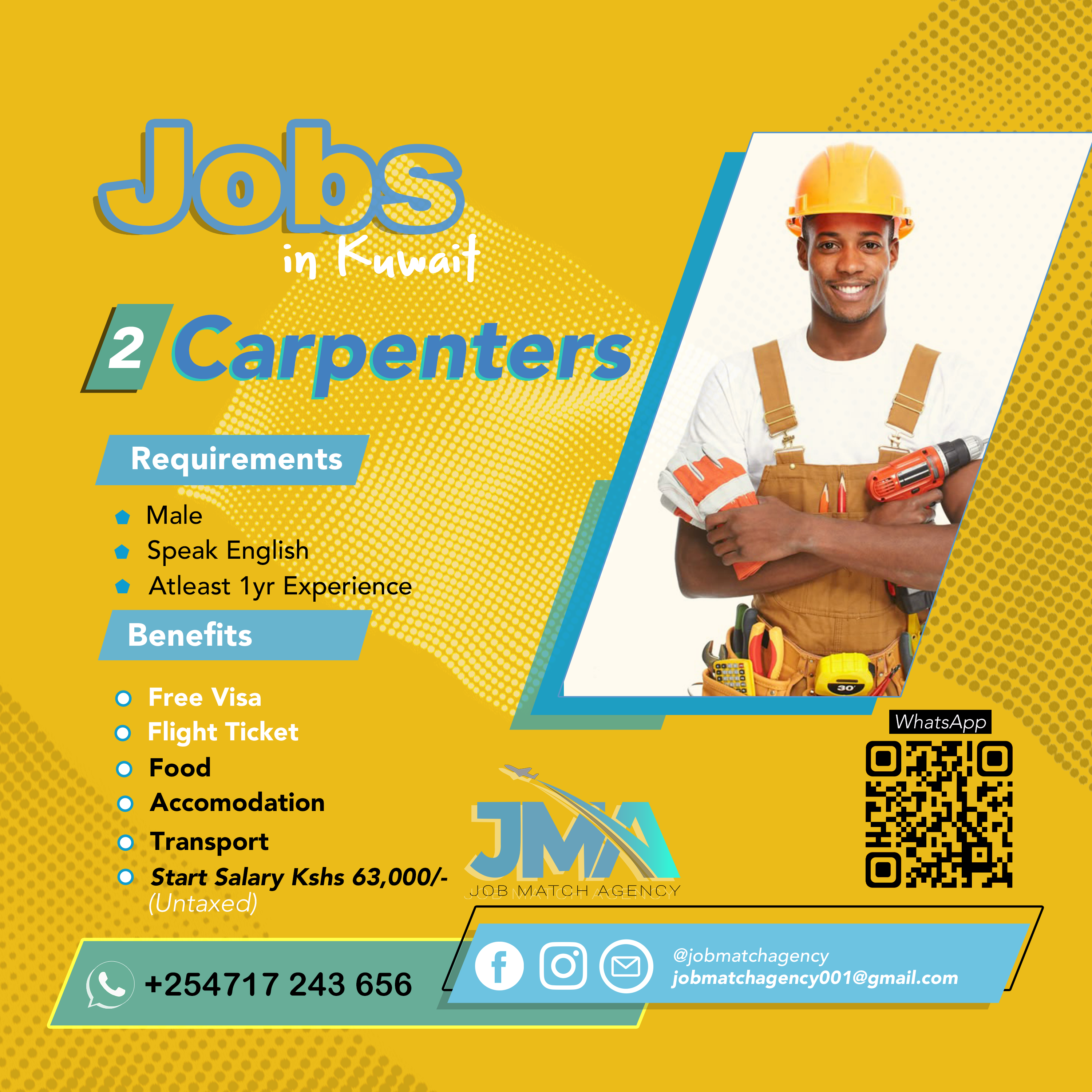 'Male jopbs!, Looking for a middle aged carpenter. Experienced in woodwork and furniture making.'